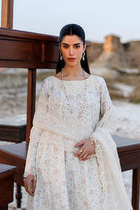 Emaan adeel | Sunlit Groove Luxury Lawn 26 | SUNKISSED by Emaan Adeel - Designer Dress  - Type : Ladies Clothes - Available at Libayah - 100% Original 