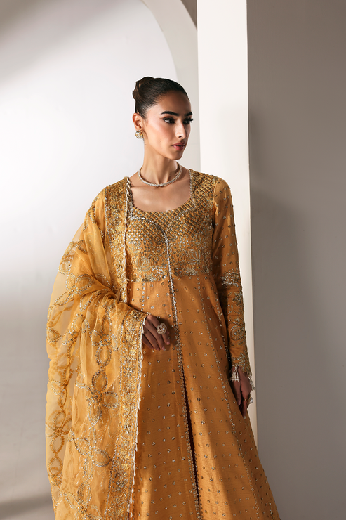 Emaan Adeel | Serein Luxe Silk | GOLDEN HOUR by Emaan Adeel - Designer Dress  - Type : Ladies Clothes - Available at Libayah - 100% Original 