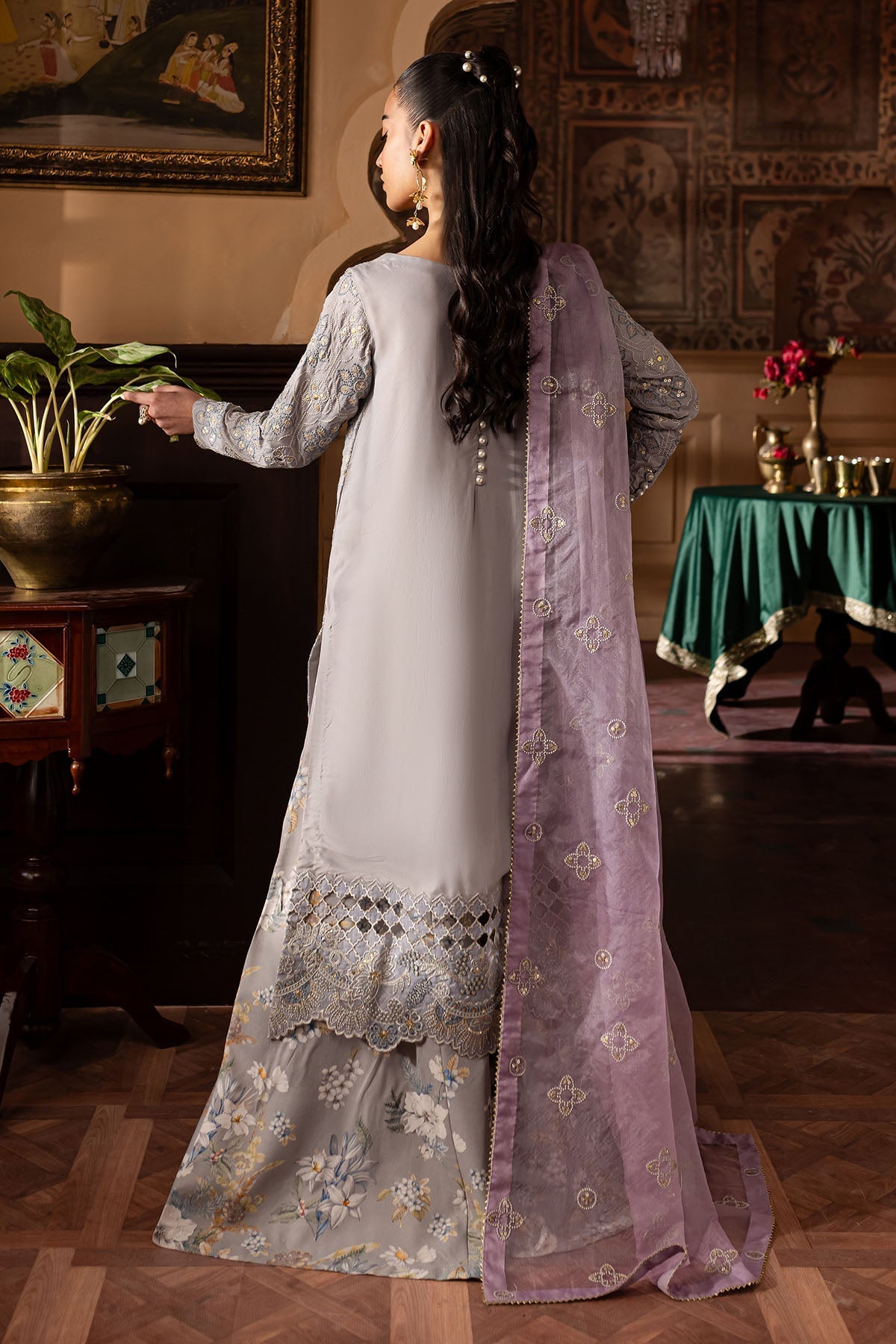 Nureh | Nur Mahal | NE-142 by Nureh - Designer Dress - Type : Ladies Clothes - Available at Libayah - 100% Original 