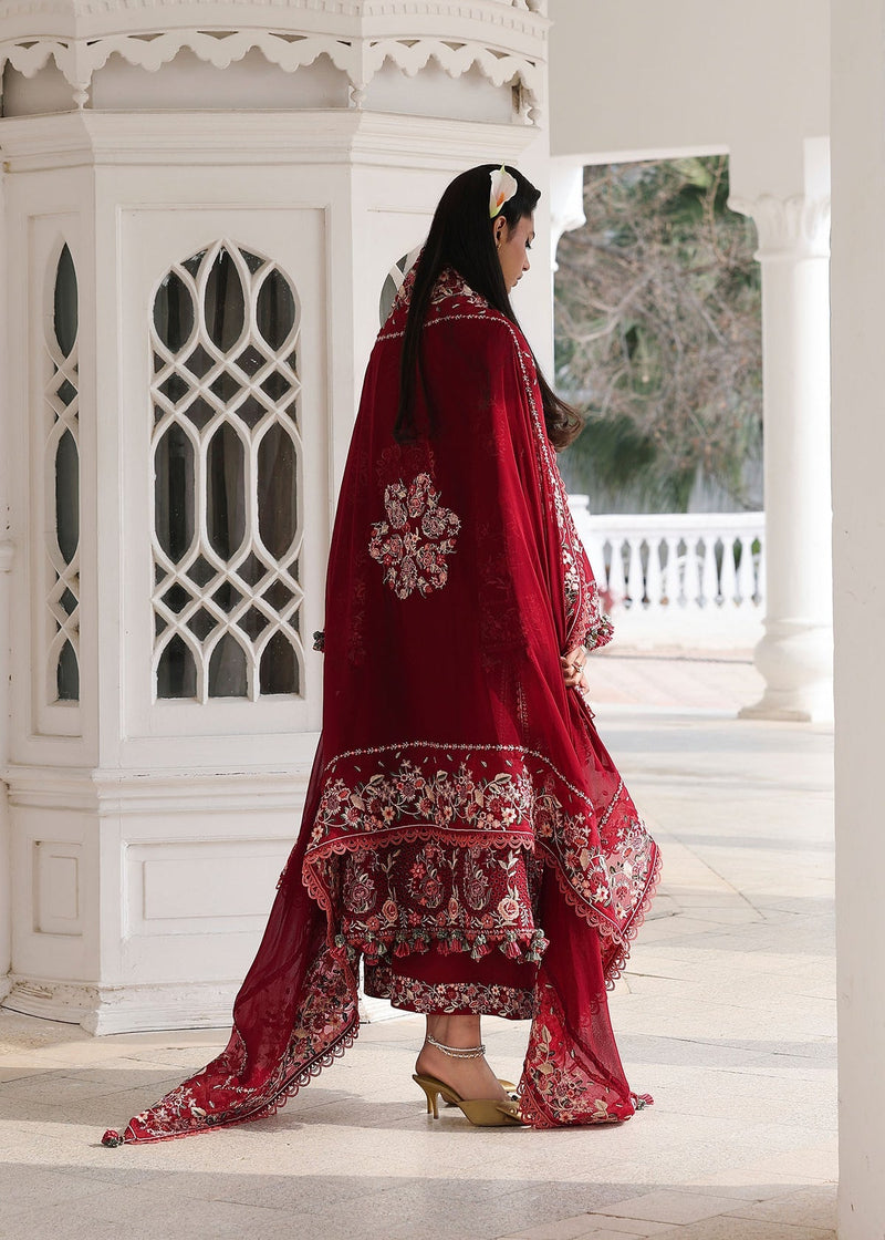 Hussain Rehar | Kalabagh Luxury Lawn 26 | Kastanaa by Hussain Rehar - Designer Dress  - Type : Ladies Clothes - Available at Libayah - 100% Original 