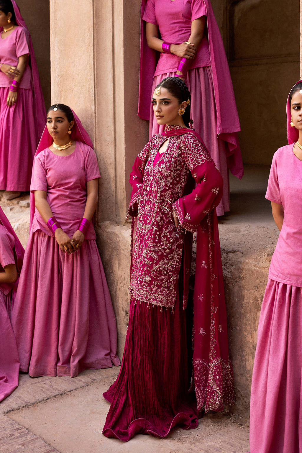 Emaan Adeel | The Empress Wedding Formals | KASYRA by Emaan Adeel - Designer Dress  - Type : Ladies Clothes - Available at Libayah - 100% Original 