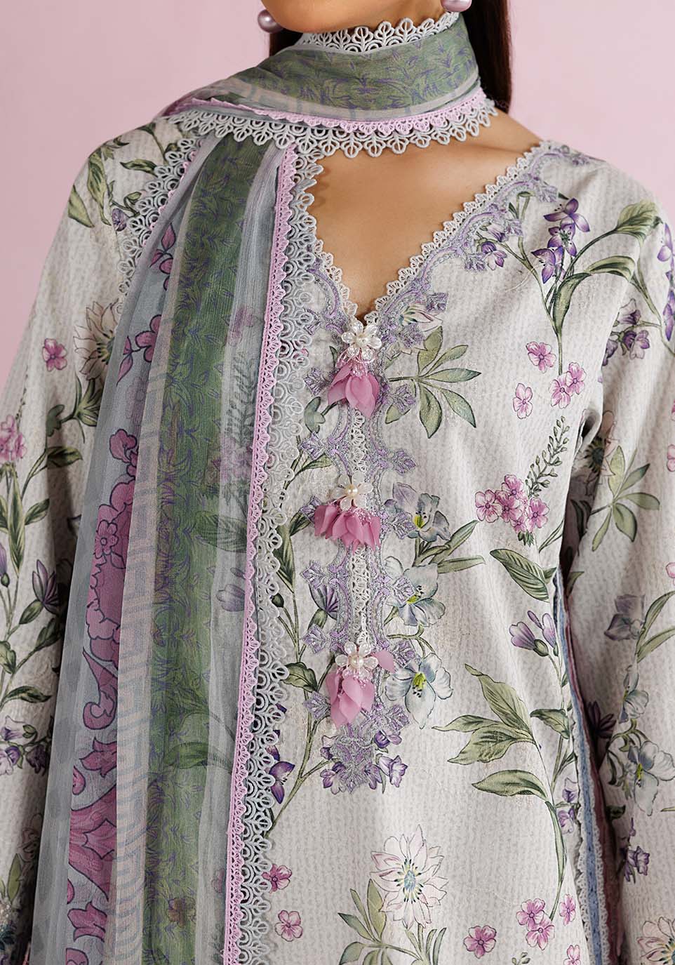 Zarqash | RimJhim The Moonsoon Edit 26 | AFSOON ZQ002 by Zarqash - Designer Dress  - Type : Ladies Clothes - Available at Libayah - 100% Original 