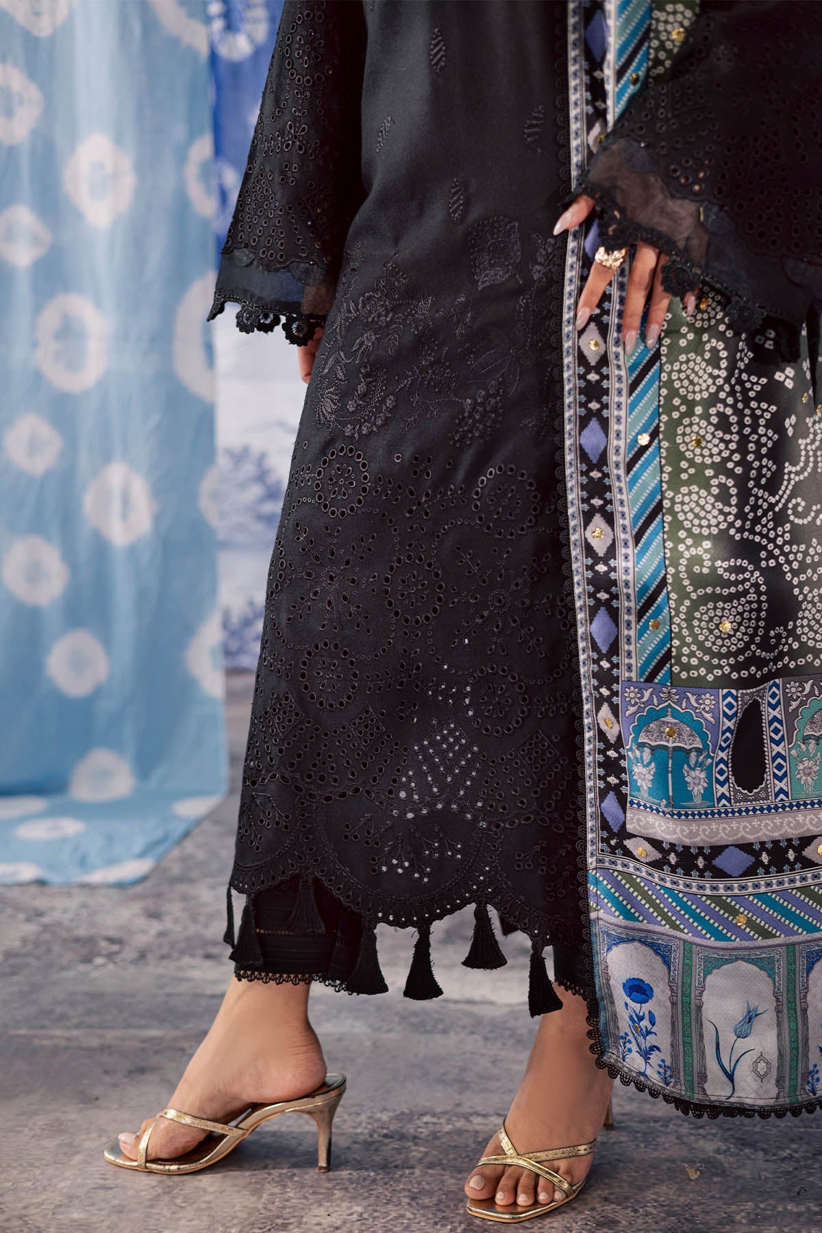 Nureh | Bazaar Luxe 25 | NE-209 by Nureh - Designer Dress  - Type : Ladies Clothes - Available at Libayah - 100% Original 