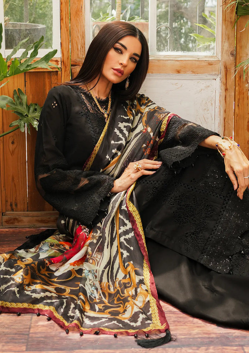Kahf Premium | Luxury Lawn 24 | KLE-06 Mystery by Kahf Premium - Designer Dress - Type: Ladies Clothes - Available at Libayah - 100% Original