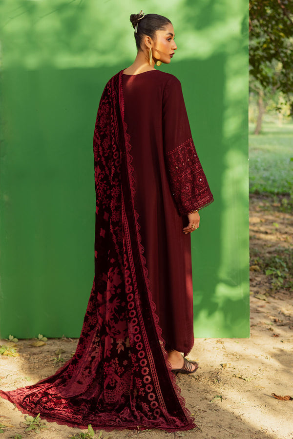 Nureh | Exclusive Leather Peach | NE-189 by Nureh - Designer Dress  - Type : Ladies Clothes - Available at Libayah - 100% Original 