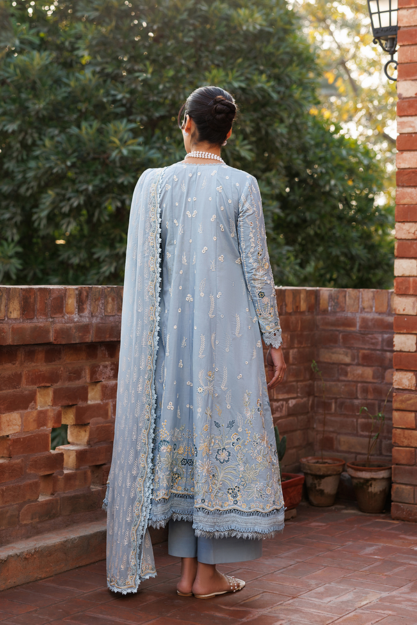 Emaan Adeel | Mirabelle Festive Luxury Lawn | BLISSFUL DREAMS by Emaan Adeel - Designer Dress  - Type : Ladies Clothes - Available at Libayah - 100% Original 