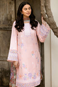 Farasha | Summer Weaves Embroidered Lawn | Coral Peach by Farasha - Designer Dress - Type: Ladies Clothes - Available at Libayah - 100% Original