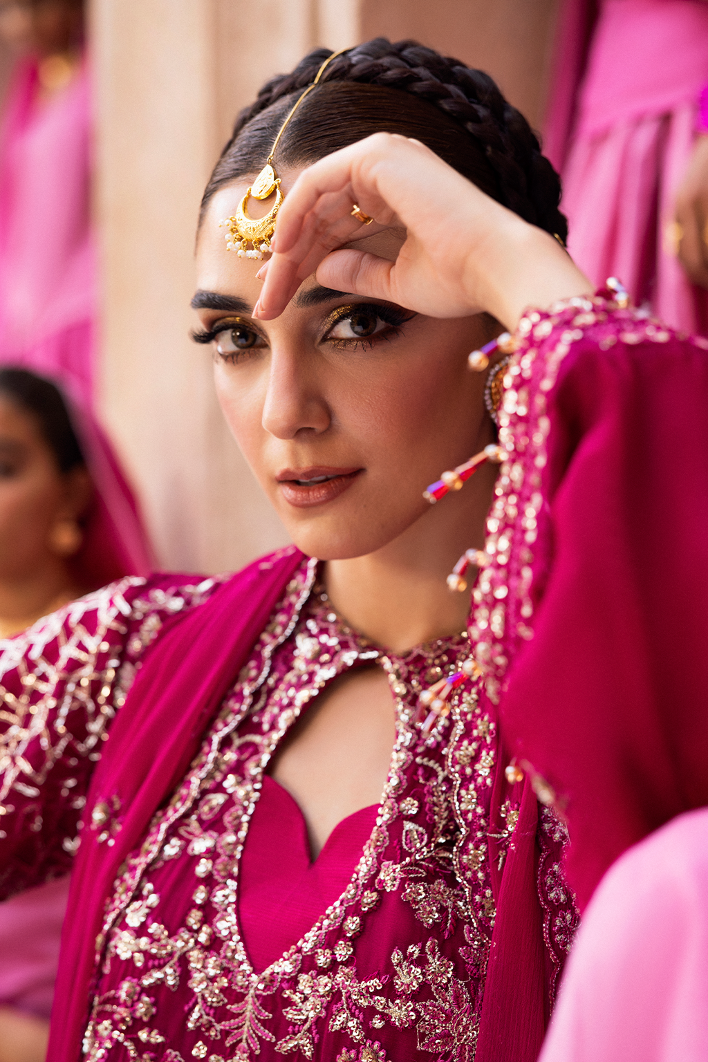 Emaan Adeel | The Empress Wedding Formals | KASYRA by Emaan Adeel - Designer Dress  - Type : Ladies Clothes - Available at Libayah - 100% Original 