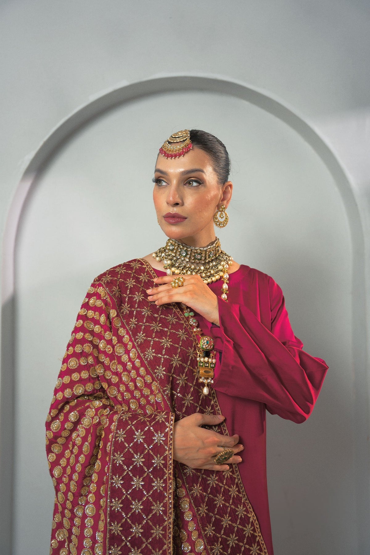 Fozia Khalid | Dilkash Festive Wear 25 | Gulbahar by Fozia Khalid - Designer Dress - Type : Ladies Clothes - Available at Libayah - 100% Original 