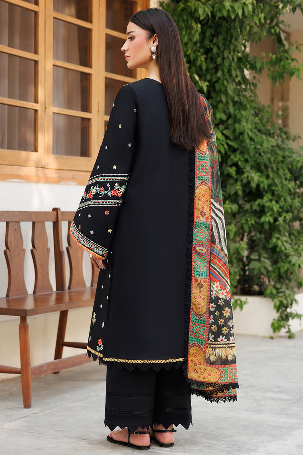 Farasha | Summer Weaves Embroidered Lawn | Midnight Veil by Farasha - Designer Dress - Type: Ladies Clothes - Available at Libayah - 100% Original