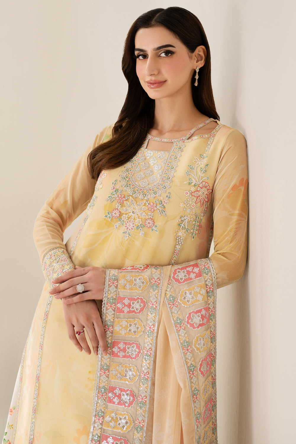 Farasha | Fiorella Formals | Floral Ray by Farasha - Designer Dress  - Type : Ladies Clothes - Available at Libayah - 100% Original 