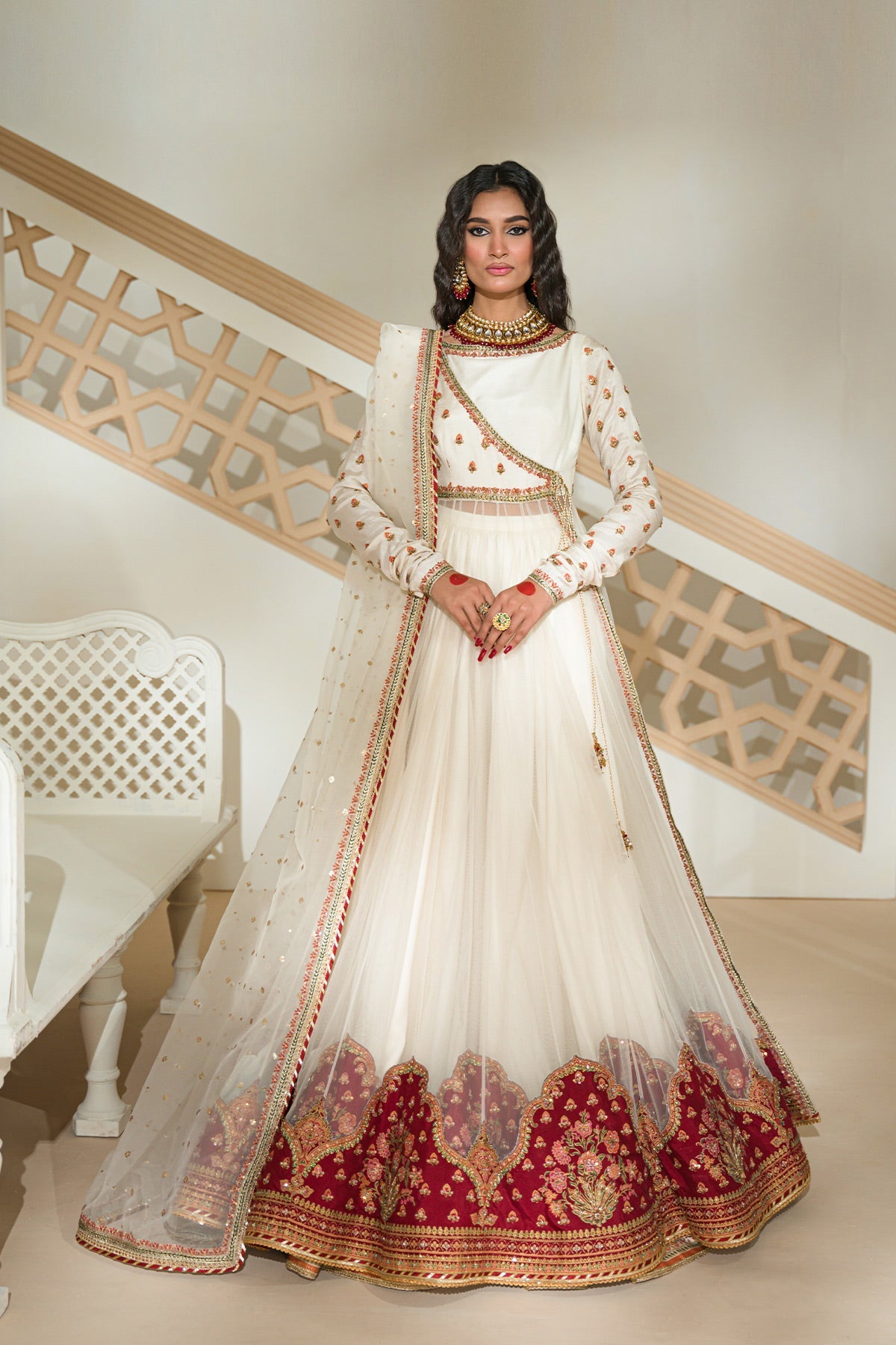 Mina Kashif | Wedding Formals | Bahar-e-ishq by Mina Kashif - Designer Dress - Type: Bridal - Available at Libayah - 100% Original