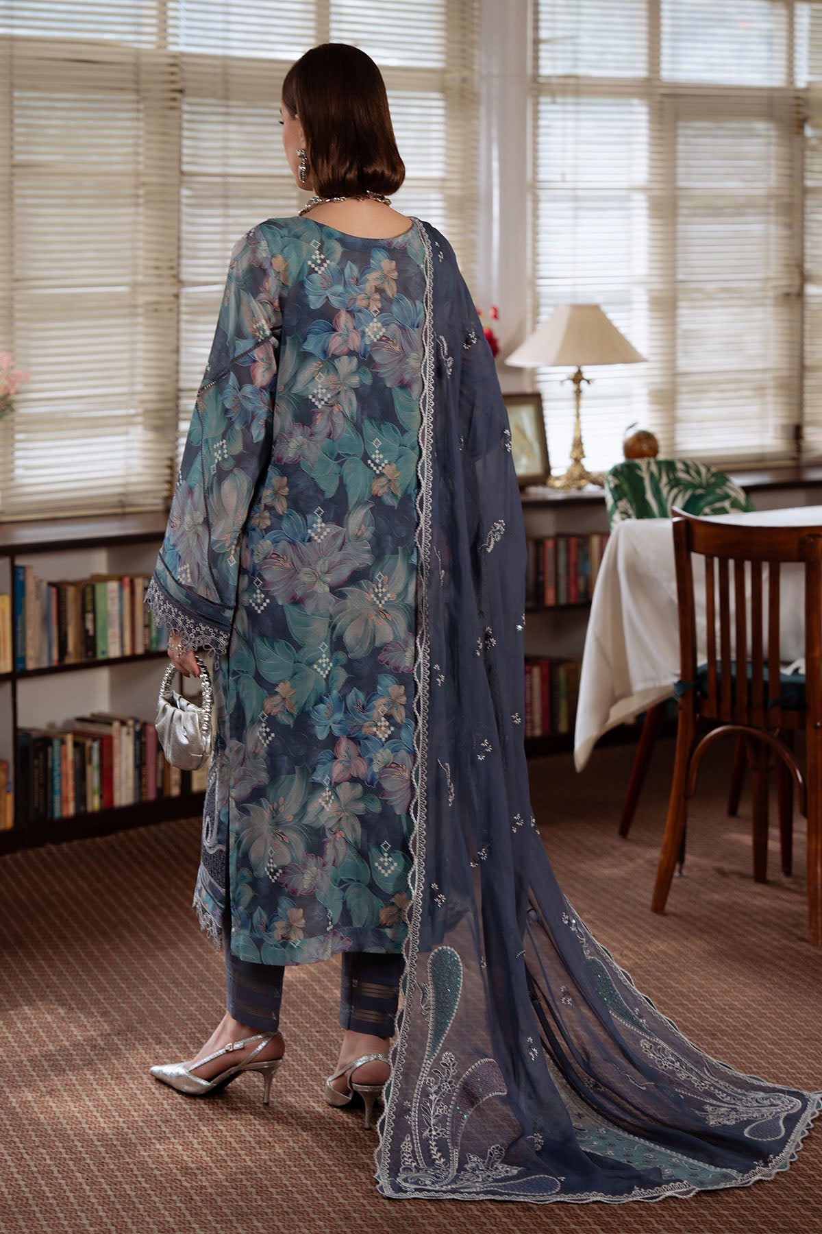 Nureh | Swiss Lawn | NS-162 by Nureh - Designer Dress  - Type : Ladies Clothes - Available at Libayah - 100% Original 