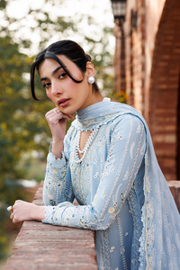 Emaan Adeel | Mirabelle Festive Luxury Lawn | BLISSFUL DREAMS by Emaan Adeel - Designer Dress  - Type : Ladies Clothes - Available at Libayah - 100% Original 
