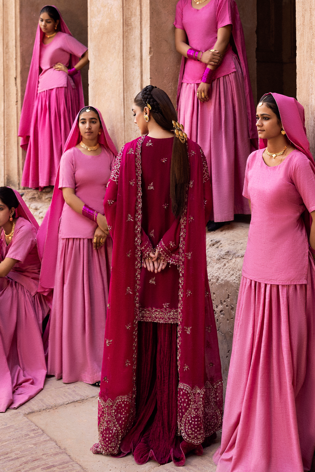 Emaan Adeel | The Empress Wedding Formals | KASYRA by Emaan Adeel - Designer Dress  - Type : Ladies Clothes - Available at Libayah - 100% Original 