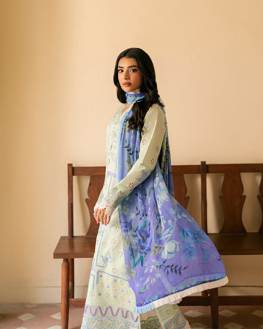 Roheenaz | Aashiyana Lawn |Zumar by Roheenaz - Designer Dress - Type: Ladies Clothes - Available at Libayah - 100% Original