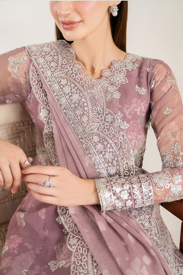 Farasha | Fiorella Formals | Rosy Spark by Farasha - Designer Dress  - Type : Ladies Clothes - Available at Libayah - 100% Original 