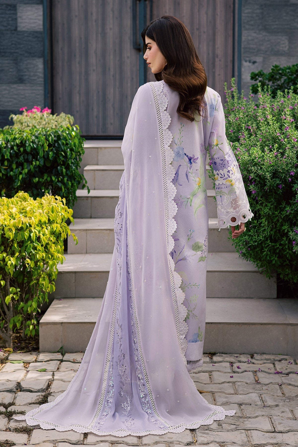 Nureh | Raha Lawn | NE-258 by Nureh - Designer Dress  - Type : Ladies Clothes - Available at Libayah - 100% Original 