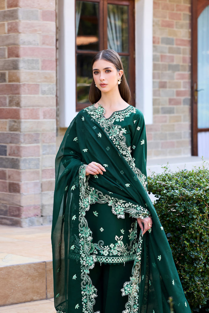Farasha | Sorine Summer 26 | Green Elegance by Farasha - Designer Dress  - Type : Ladies Clothes - Available at Libayah - 100% Original 