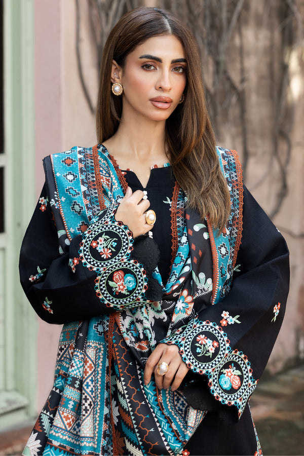 Farasha | Eminence Khaddar 25 | Midaura by Farasha - Designer Dress - Type : Ladies Clothes - Available at Libayah - 100% Original 