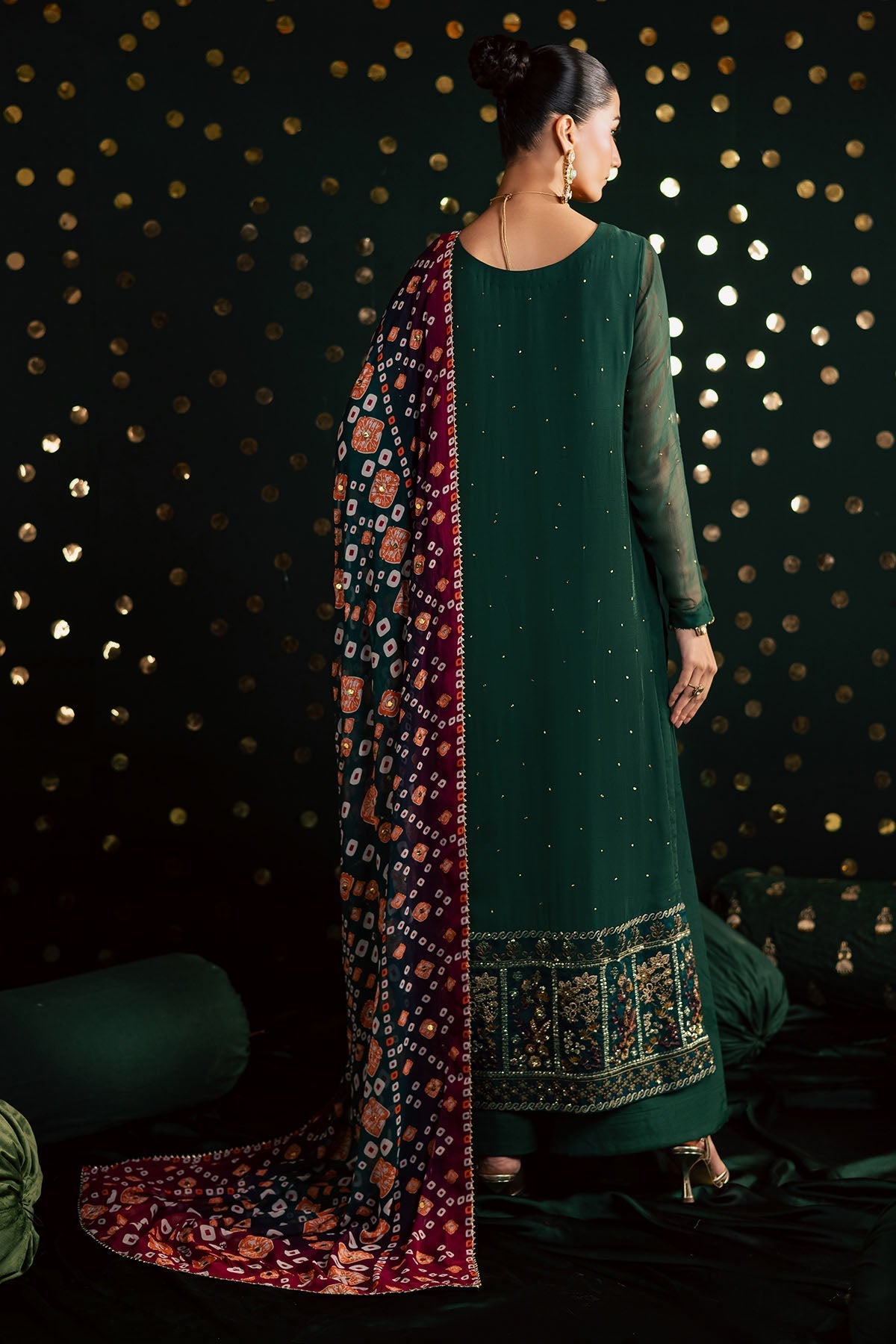 Nureh | Mukeshkari Formals | MK-20 - Designer Dress - Type : Ladies Clothes - Available at Libayah - 100% Original