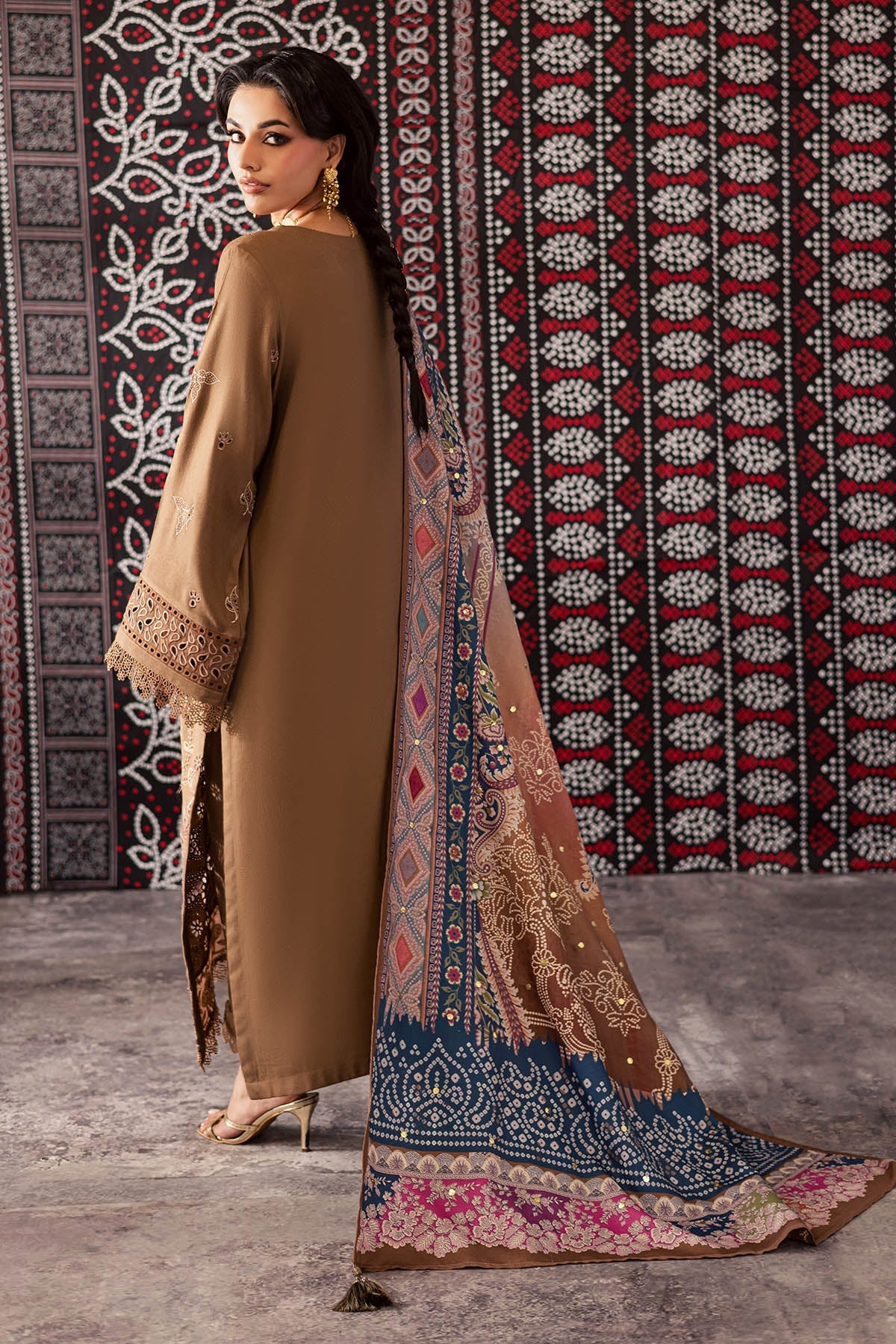 Nureh | Bazaar Luxe 25 | NE-205 by Nureh - Designer Dress  - Type : Ladies Clothes - Available at Libayah - 100% Original 