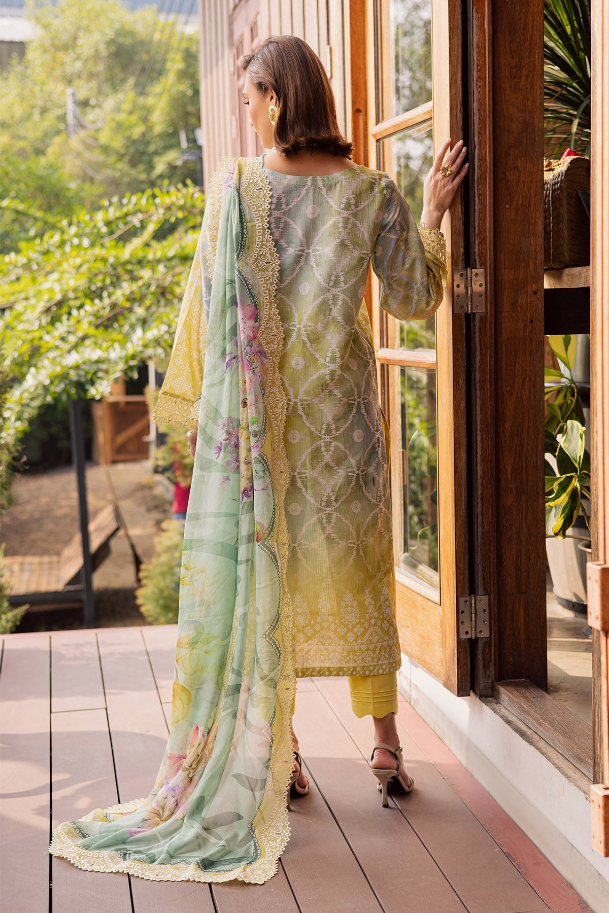 Nureh | Gardenia Lawn 26 |NSG-207 by Nureh - Designer Dress  - Type : Ladies Clothes - Available at Libayah - 100% Original 
