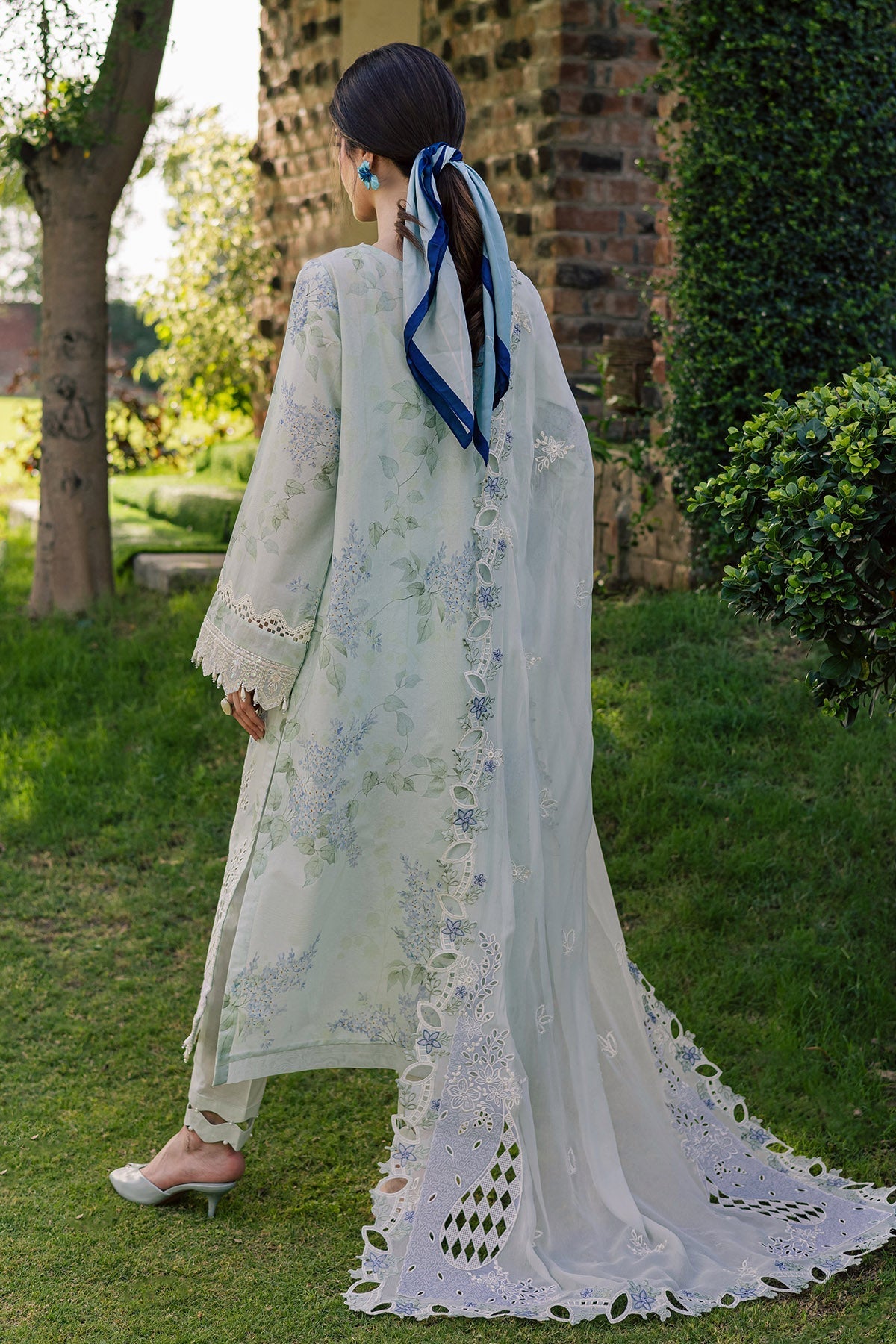 Nureh | Raha Lawn | NE-262 by Nureh - Designer Dress  - Type : Ladies Clothes - Available at Libayah - 100% Original 
