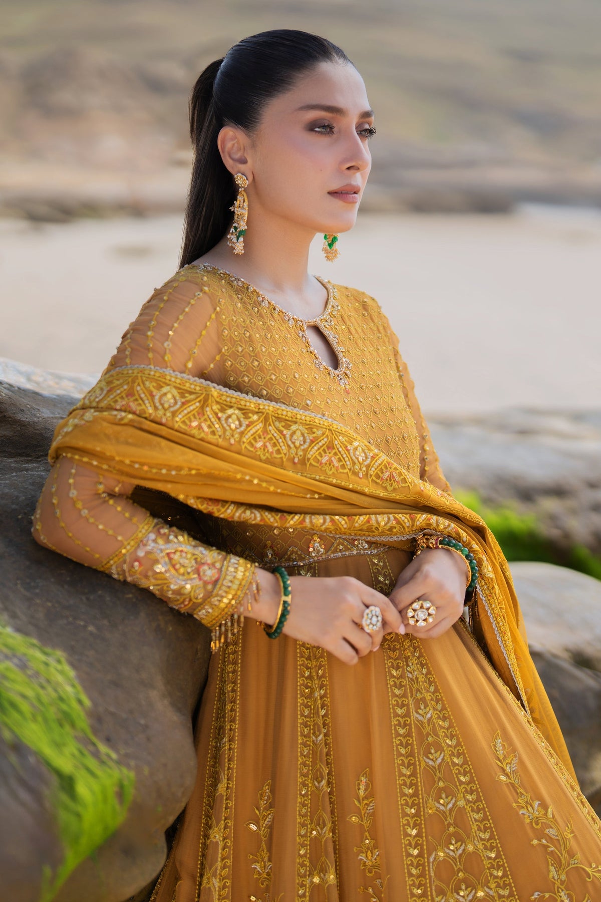 Naqshi | Sahil Kinaray | AINARA by Naqshi - Designer Dress - Type: Ladies Clothes - Available at Libayah - 100% Original