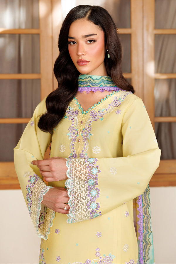 Farasha | Summer Weaves Embroidered Lawn | Daisy Dreams by Farasha - Designer Dress - Type: Ladies Clothes - Available at Libayah - 100% Original