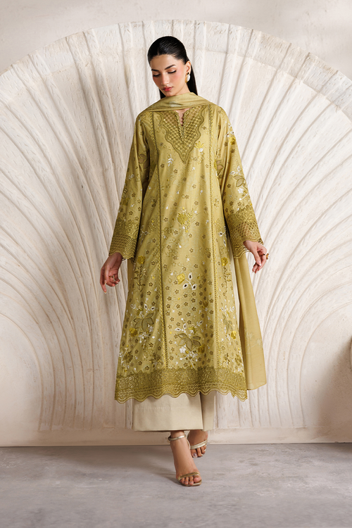 Iznik | Festive lawn 26 | IBE-09 Embroidered Lawn by Iznik - Designer Dress  - Type : Ladies Clothes - Available at Libayah - 100% Original 
