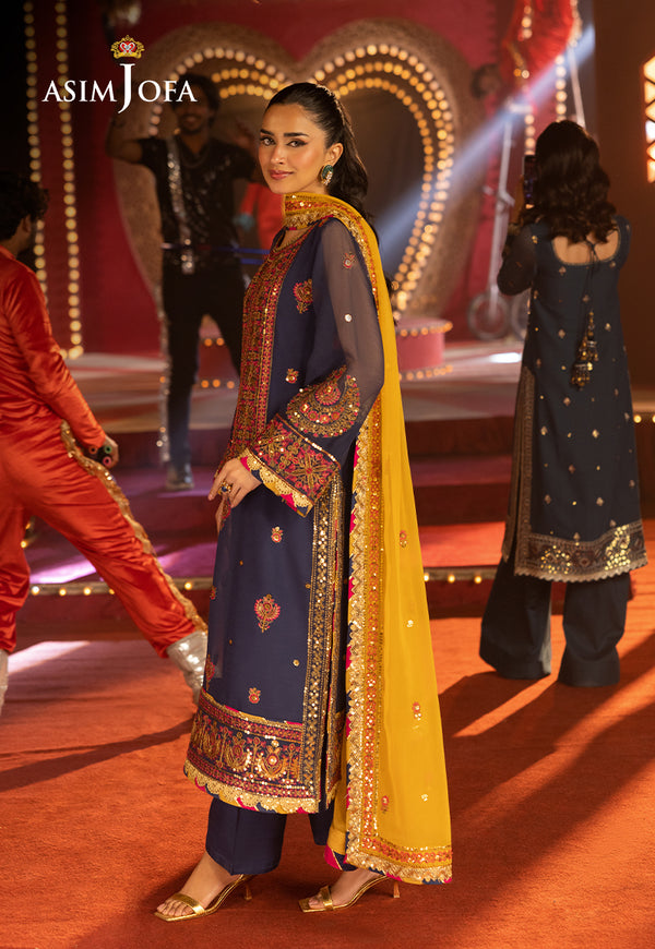 Asim Jofa | Festive Collection 25 | AJLF-16 by Asim Jofa - Designer Dress - Type: Ladies Clothes - Available at Libayah - 100% Original