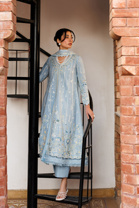 Emaan Adeel | Mirabelle Festive Luxury Lawn | BLISSFUL DREAMS by Emaan Adeel - Designer Dress  - Type : Ladies Clothes - Available at Libayah - 100% Original 