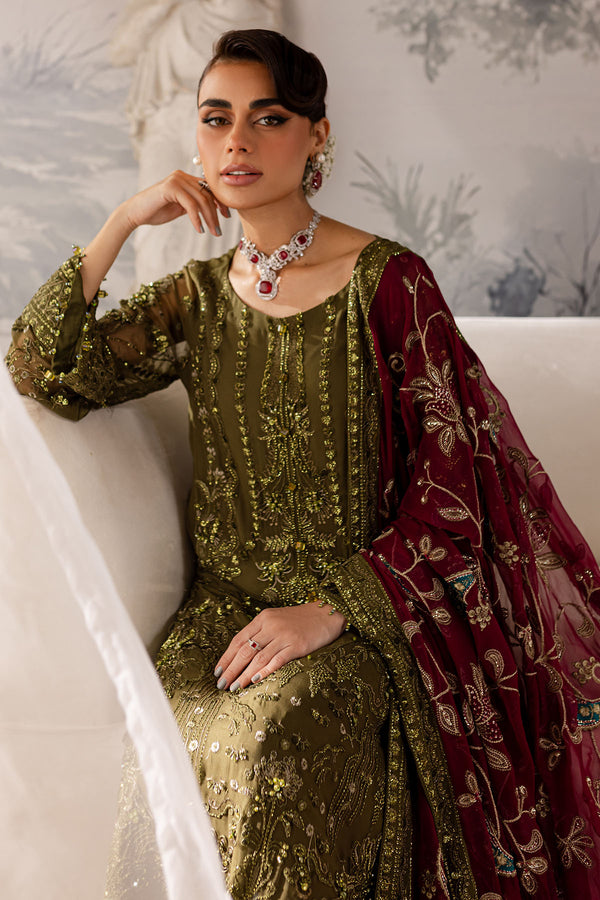 NEL-56 – authentic Pakistani formal dress from the Nureh Elanora Formals 25 collection for women in the UK.