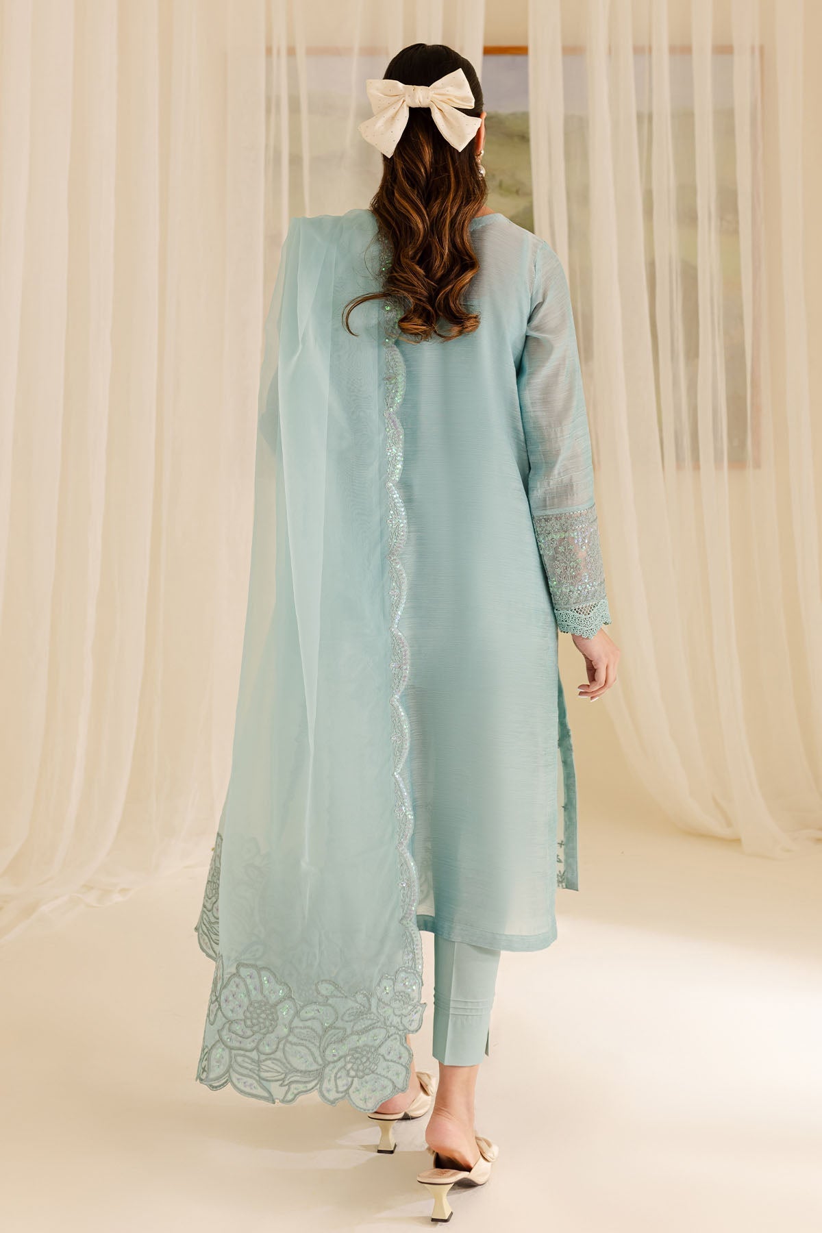 Nureh | Shades of Summer | NP-598 by Nureh - Designer Dress  - Type : Ladies Clothes - Available at Libayah - 100% Original 