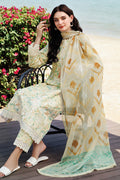 Farasha | Printed Essentials | Lush Cream by Farasha - Designer Dress - Type: Ladies Clothes - Available at Libayah - 100% Original