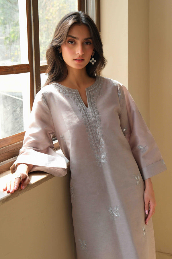 Noor by Saadia Asad | Noor Pret 25 | D3 - Neutral Noir by Noor by Saadia Asad - Designer Dress  - Type : Ladies Clothes - Available at Libayah - 100% Original 