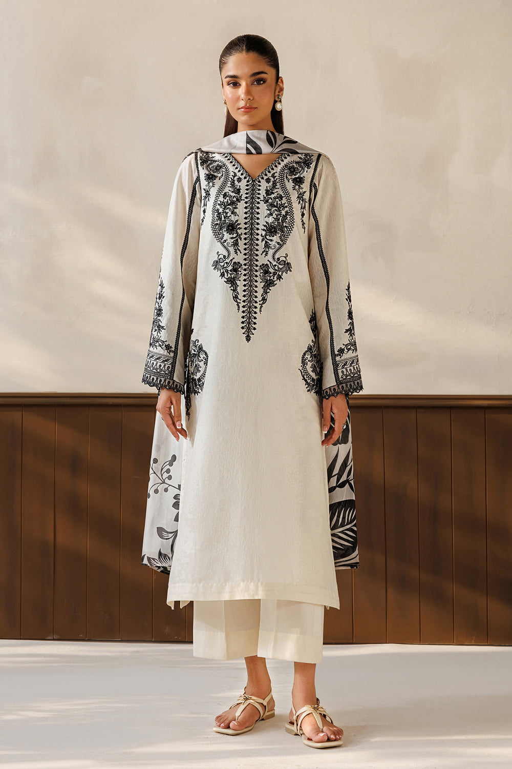 Baroque  | Luxury Pret 26 | PR-1368 by Baroque - Designer Dress  - Type : Ladies Clothes - Available at Libayah - 100% Original 
