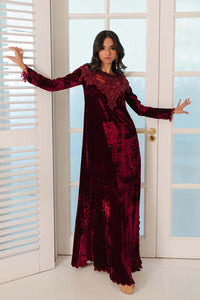 Mina Hasan | Signature Pret | Saeeda - by Libayah - Registered Vendor of : Mina Hasan - 100% Original Designer Dress