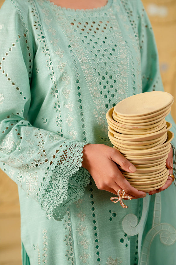 Nureh | Karandi 25 | NE-134 by Nureh - Designer Dress  - Type : Ladies Clothes - Available at Libayah - 100% Original 