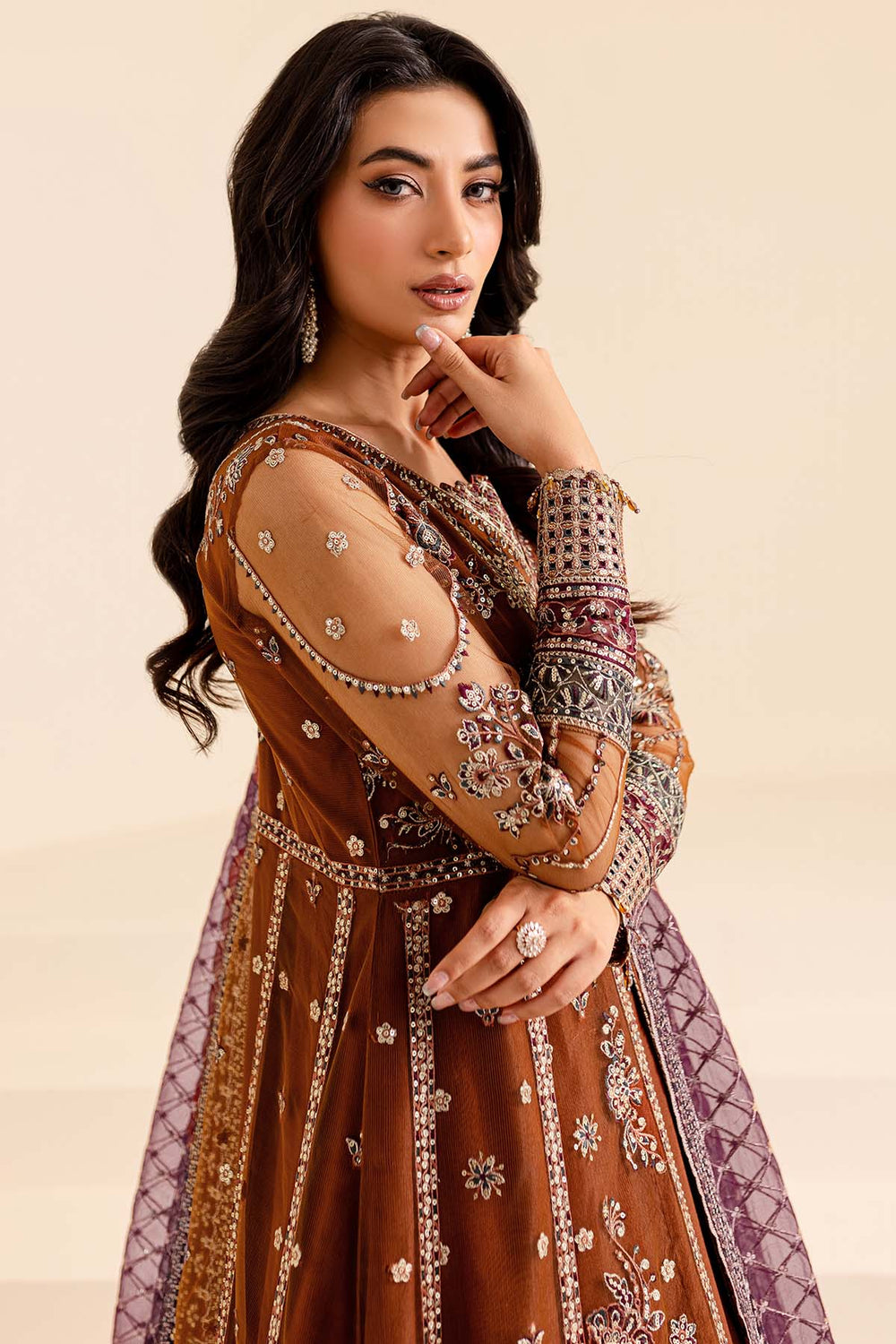 Farasha | Lumiere Formals | Crimson Allure by Farasha - Designer Dress - Type: Ladies Clothes - Available at Libayah - 100% Original