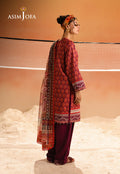 Asim Jofa | Summer Rhapsody | AJUBU-26 Printed Embroidered Lawn by Asim Jofa - Designer Dress  - Type : Ladies Clothes - Available at Libayah - 100% Original 