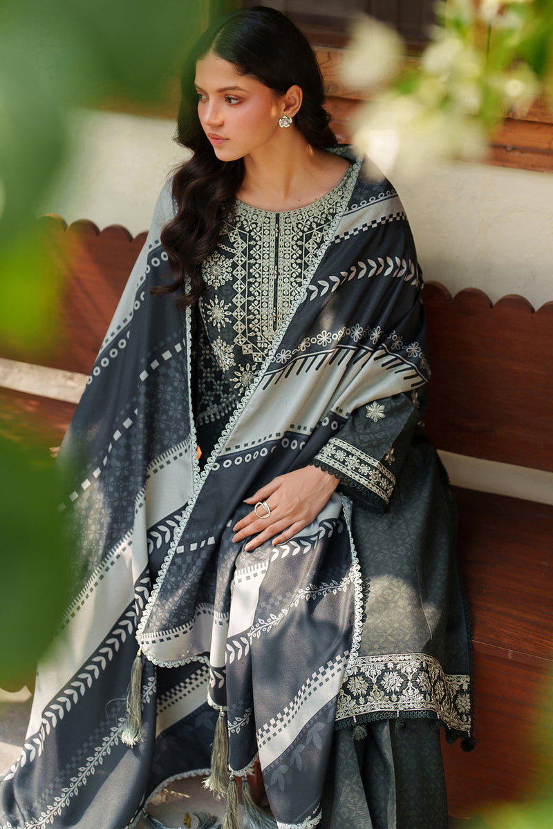 Farasha | Meline Premium Viscose 25 | Slate Gray by Farasha - Designer Dress  - Type : Ladies Clothes - Available at Libayah - 100% Original 