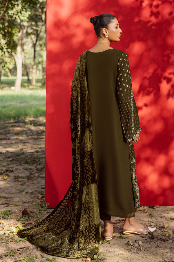 Nureh | Exclusive Leather Peach | NE-190 by Nureh - Designer Dress  - Type : Ladies Clothes - Available at Libayah - 100% Original 