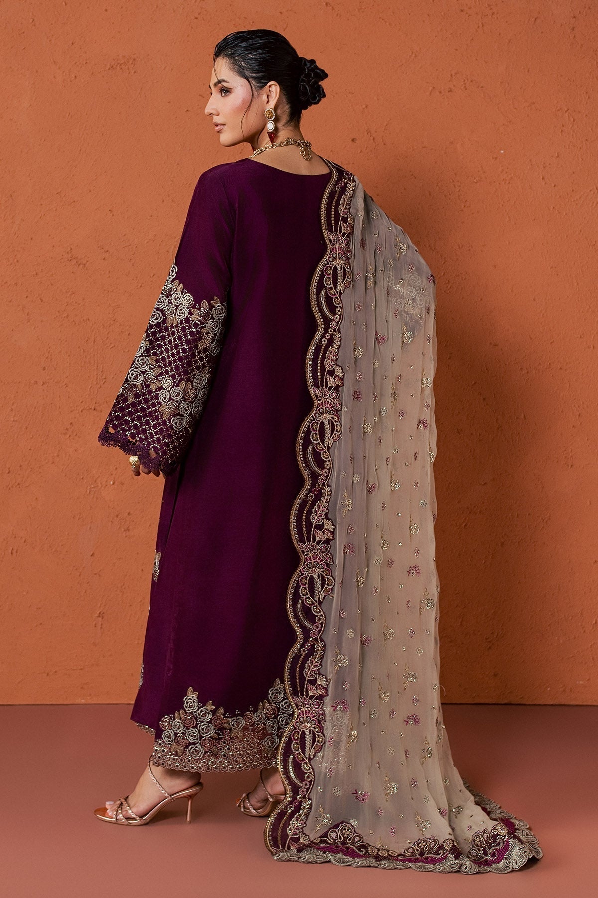 Nureh | Fancy Formal 26 | NP-829 by Nureh - Designer Dress  - Type : Ladies Clothes - Available at Libayah - 100% Original 