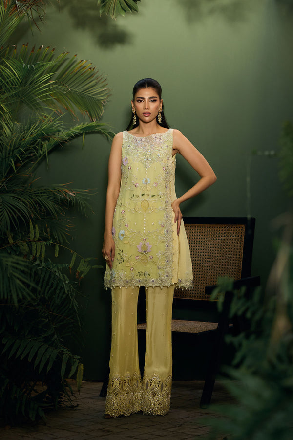 Afrozeh | Basic Pret 26 RTW | NACRE by Afrozeh - Designer Dress  - Type : Ladies Clothes - Available at Libayah - 100% Original 