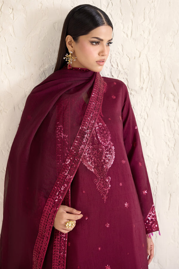 Farasha | Formals 26 | Fuchsia Glow - Designer Dress - Type : Ladies Clothes - Available at Libayah - 100% Original