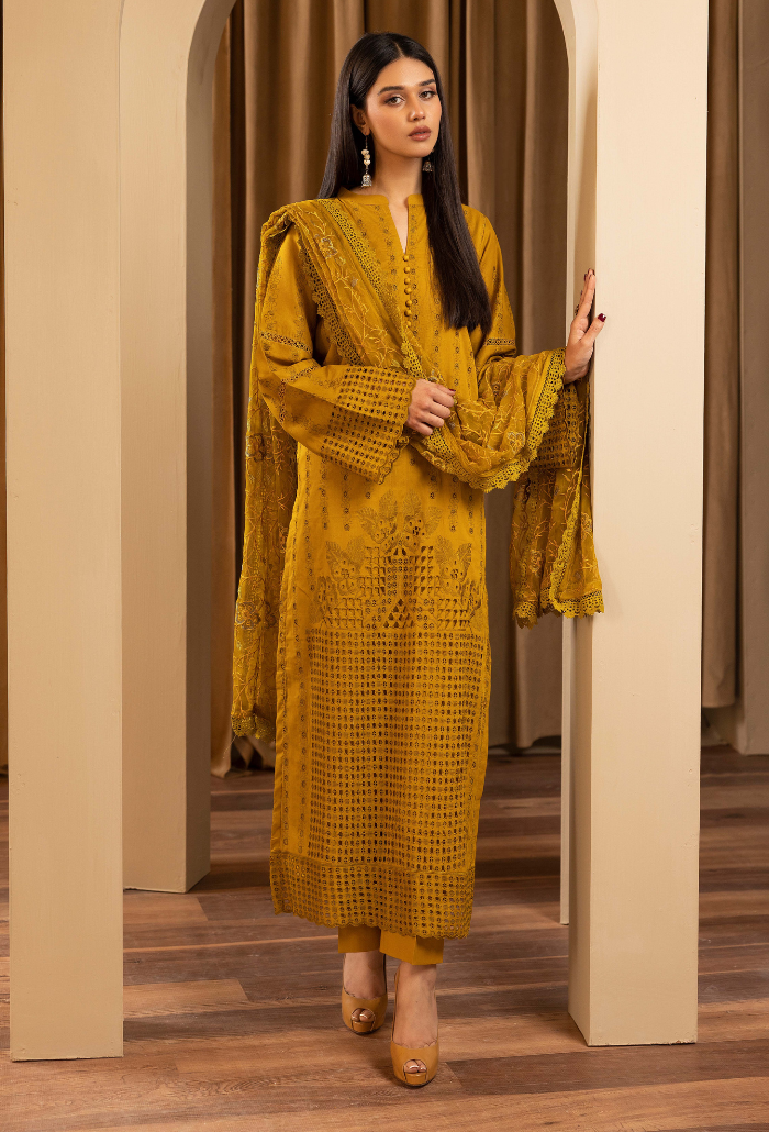 Humdum | Elegant Chikankari 25 | D05 by Humdum - Designer Dress - Type: Ladies Clothes - Available at Libayah - 100% Original