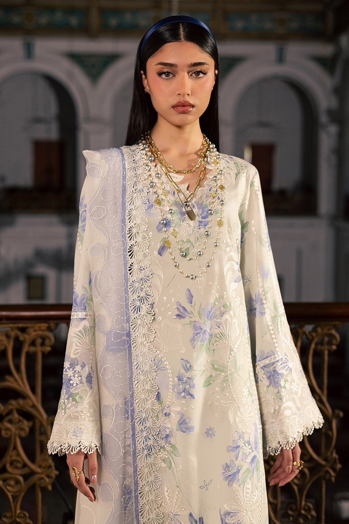 Nureh | Maya Lawn | NS-166 by Nureh - Designer Dress  - Type : Ladies Clothes - Available at Libayah - 100% Original 
