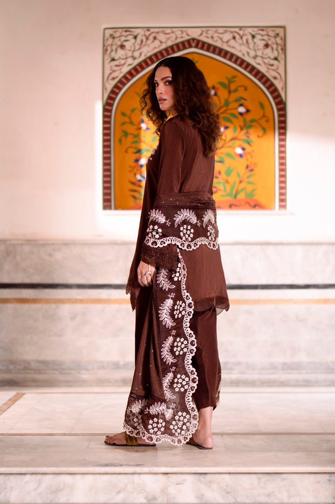 Fozia Khalid | Kahani Silk Luxury Dresses | Raniya by Fozia Khalid - Designer Dress - Type: Ladies Clothes - Available at Libayah - 100% Original